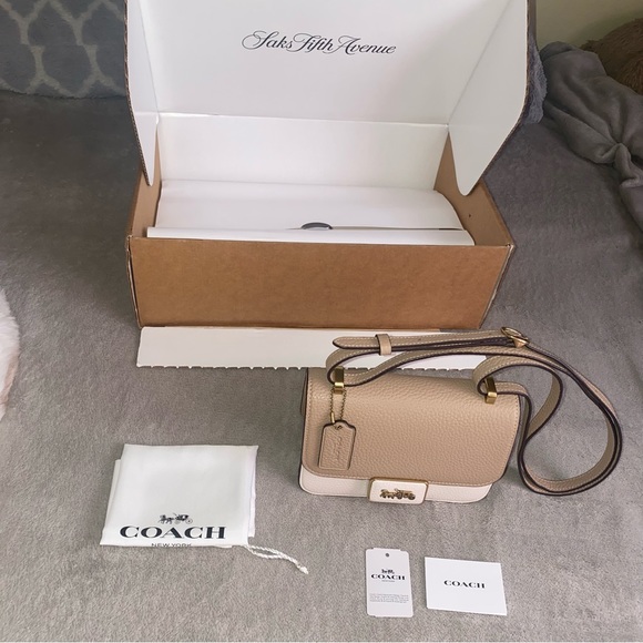 Coach Alie 18 in Colorblock Coach y2k shoulder bag / Coach Convertible Bag - Picture 3 of 10